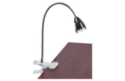 Collection LED Clip Desk Lamp - Black.